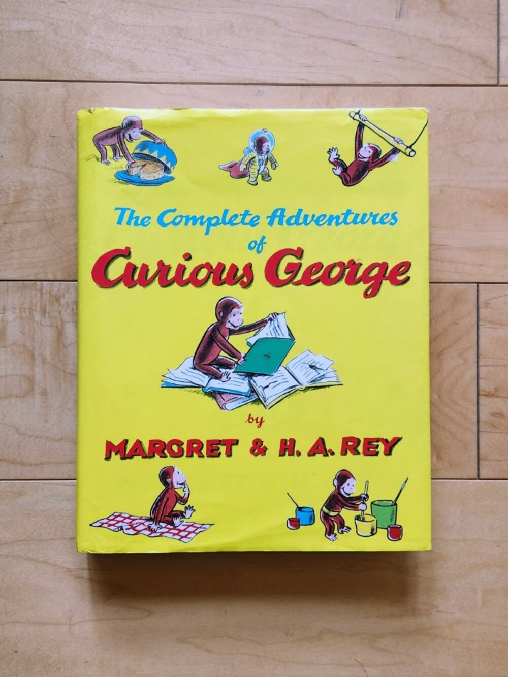 The Complete Adventures of Curious George ALL Books in One 400+ pages Hard cover